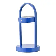 LUMINÁRIA DE MESA LED RECARREGÁVEL SOLARE - AZUL COBALTO - Foto 7