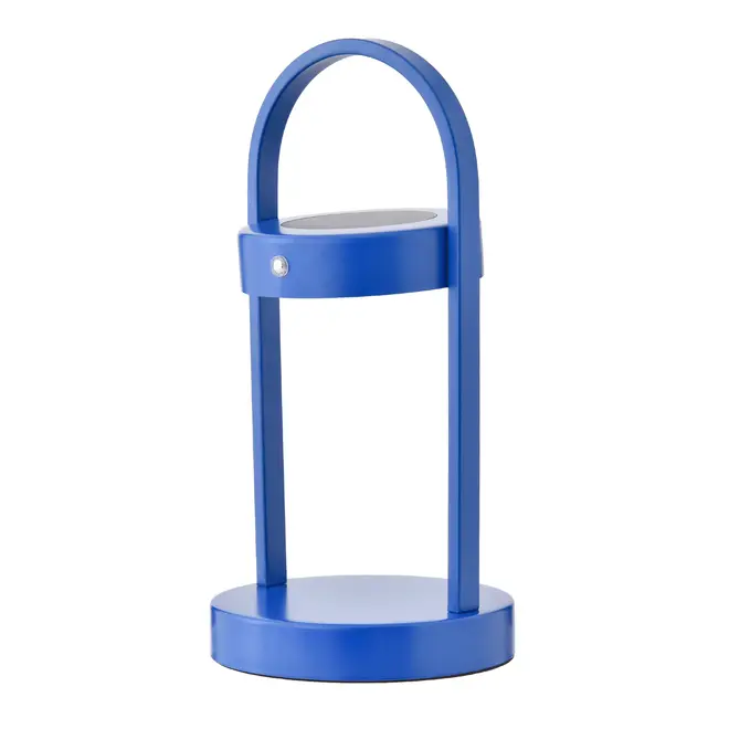 LUMINÁRIA DE MESA LED RECARREGÁVEL SOLARE - AZUL COBALTO - Foto 7