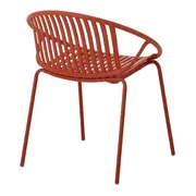 CADEIRA PARA ÁREA EXTERNA BOMBINA - TERRACOTA/TERRACOTA - Foto 4