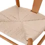 CADEIRA DE JANTAR WISHBONE II - FAIA/FIBRA CLARA - Foto 7