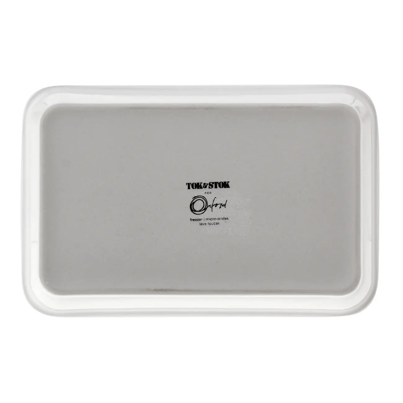 TRAVESSA REFRATÁRIA 21 CM X 14 CM THEVY - BRANCO/BRANCO - Foto 5