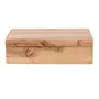 CAIXA DECORATIVA 20 CM X 12 CM X 6 CM CAFEZAL - KAFE MADEIRA - Foto 4