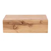 CAIXA DECORATIVA 20 CM X 12 CM X 6 CM CAFEZAL - KAFE MADEIRA - Foto 4