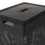 CESTO PARA ROUPAS GRID - PRETO - Foto 5