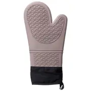 LUVA DE FORNO SILIX - ARGILA/PRETO - Foto 2