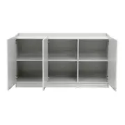 BUFFET 3 PORTAS 1,35 M X 39 CM VOXEL - FLANDRES - Foto 7