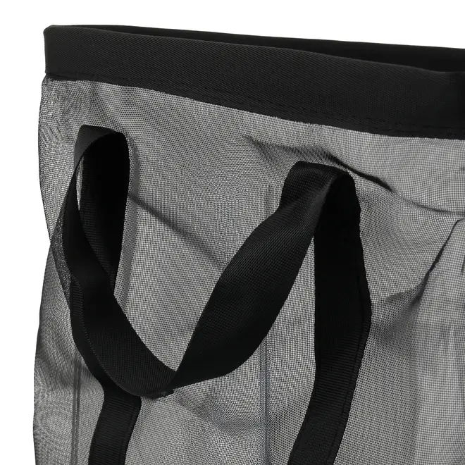 CESTO ORGANIZADOR 26 CM X 38 CM X 26 CM BREEZY - PRETO - Foto 3