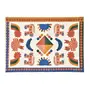 TAPETE 1 M X 1,50 M CAXIXI - OFF WHITE/ MULTICOR - Foto 1