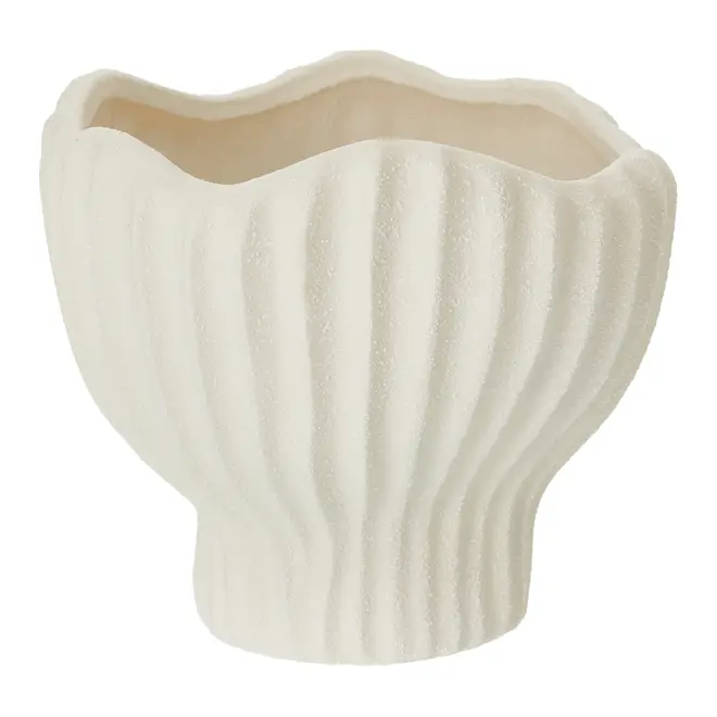 VASO 14 CM ÉVEIL - OFF WHITE - Foto 2