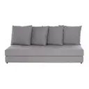 POLI CINZA - SOFÁ-CAMA 3 LUGARES BUZZ