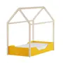 CAMA MONTESSORI JÚNIOR 78 CM PIN PLAY - BANANA/NATURAL WASHED - Foto 6