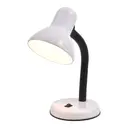 BRANCO/PRETO - LUMINÁRIA DE MESA DIC CURVY