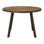 MESA PARA ÁREA EXTERNA REDONDA 1,10 M SUMMERLAND - CAFÉ/NOZES - Foto 4