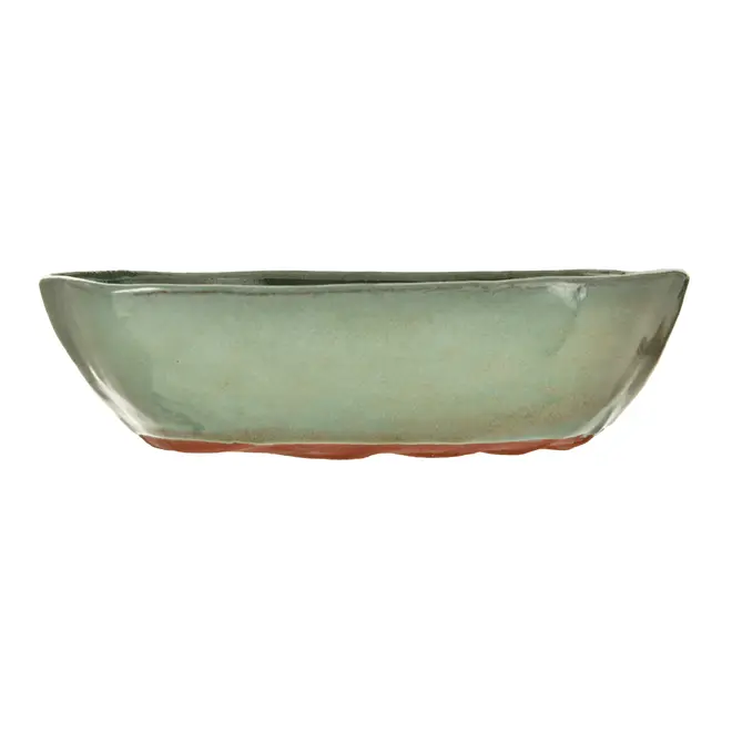 TIGELA OVAL 22 CM X 16 CM FOLHA - VERDE - Foto 4