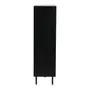 CRISTALEIRA 4 PORTAS 90X139 RIBS - PRETO/INCOLOR - Foto 11