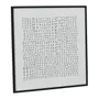 QUADRO III 60 CM X 60 CM TUDO OU TUDO REVIDAVOLTA - PRETO/BRANCO - Foto 2