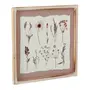 QUADRO II 40 CM X 40 CM BOTANICAL - BRANCO PROVENCE/VIN ROSE - Foto 2