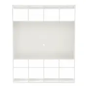 ESTANTE PARA TV DE ATÉ 60 POLEGADAS 2,12 M X 1,70 M CÉLULA - BRANCO - Foto 1