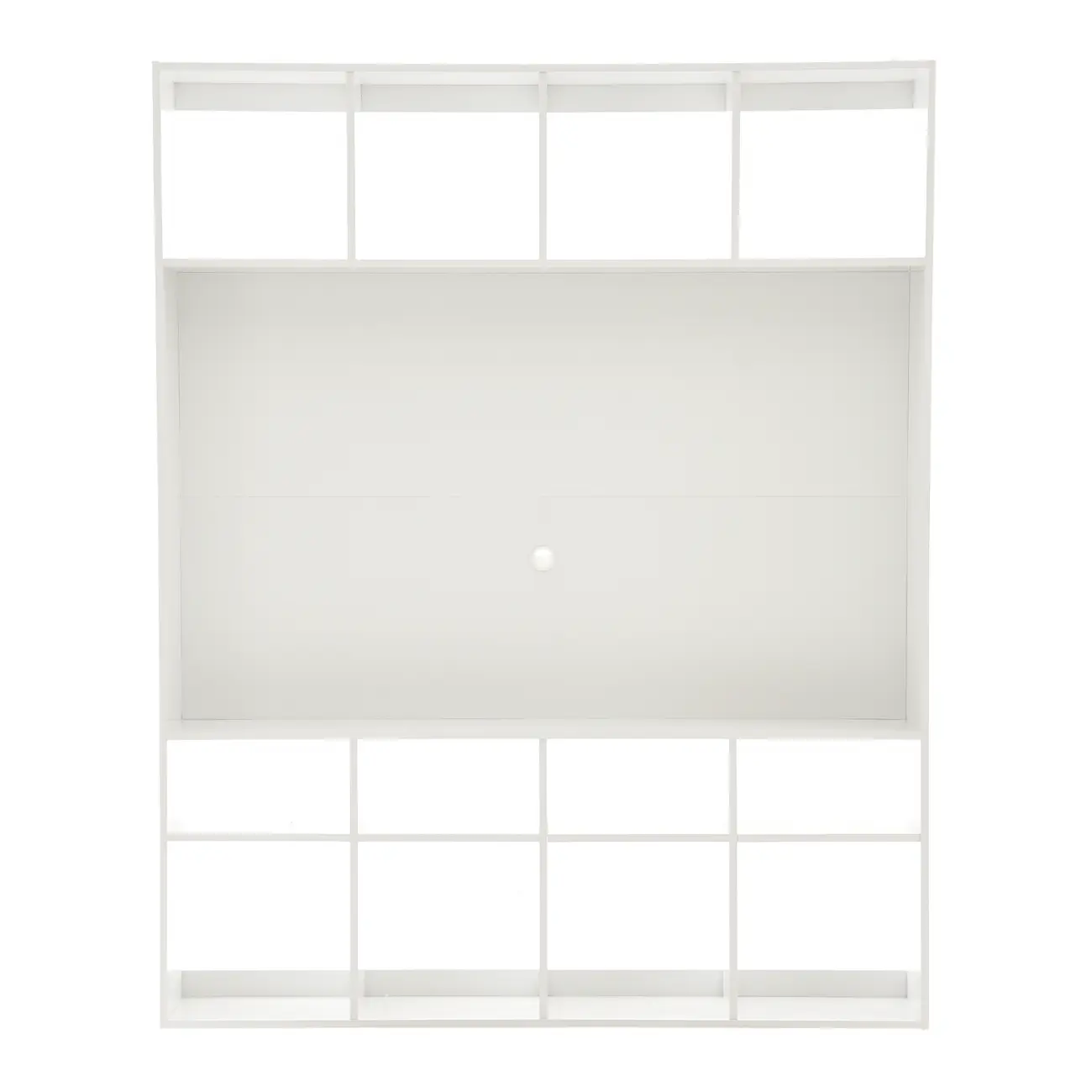 ESTANTE PARA TV DE ATÉ 60 POLEGADAS 2,12 M X 1,70 M CÉLULA - BRANCO - Foto 1