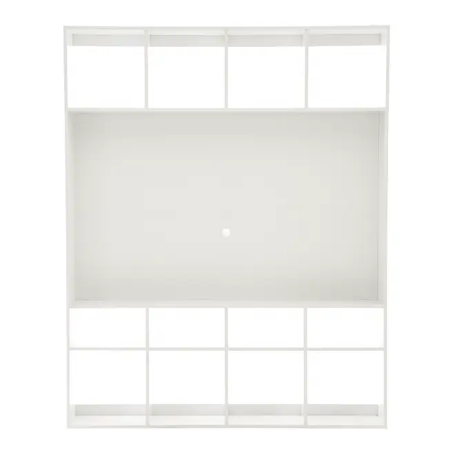 ESTANTE PARA TV DE ATÉ 60 POLEGADAS 2,12 M X 1,70 M CÉLULA - BRANCO - Foto 1