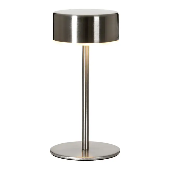 LUMINÁRIA DE MESA LED RECARREGÁVEL LYRA - PRATA - Foto 2