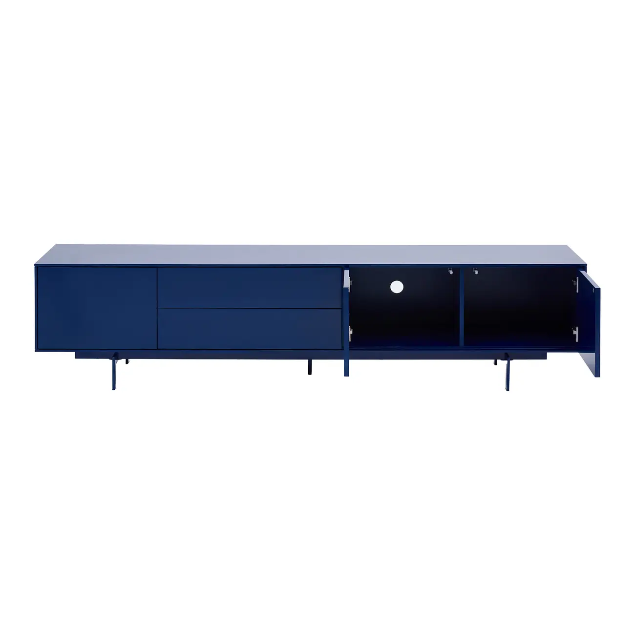 RACK 3 PORTAS/2 GAVETAS 2,08 M X 45 CM MONOLITH - LAZULITE - Foto 6