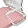 CADEIRA DE ESCRITÓRIO FRESH - CINZA CLARO/QUARTZO ROSA - Foto 10