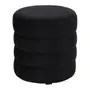 PUFF REDONDO 42 CM PLUMP - PRETO - Foto 2