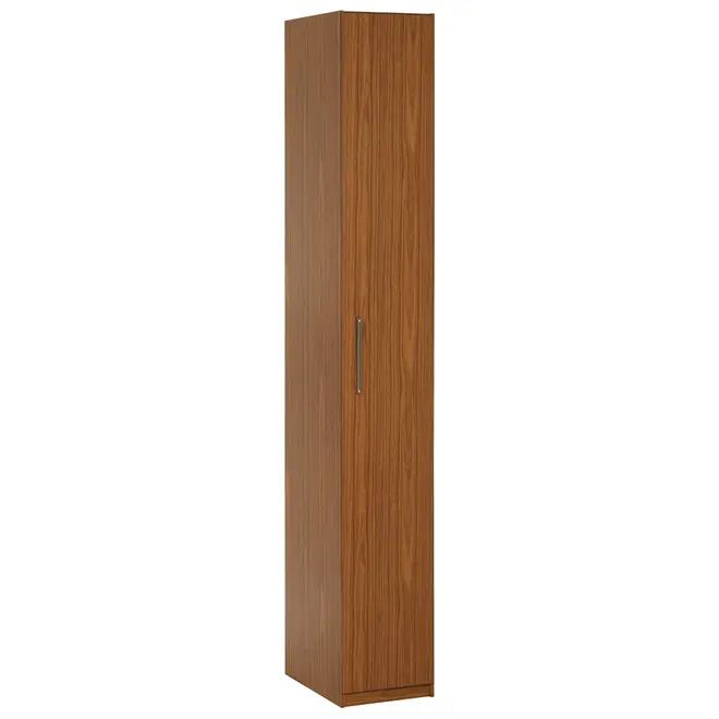 GUARDA-ROUPA 1 PORTA 5 PRATELEIRAS 45 MAXIMUS - FREIJÓ - Foto 6