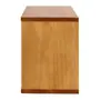 NICHO 1 PORTA DE CORRER COM PALHINHA 34 CM X 80 CM X 25 CM PALHANDI - AMÊNDOA/NATURAL - Foto 5
