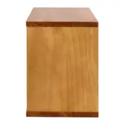 NICHO 1 PORTA DE CORRER COM PALHINHA 34 CM X 80 CM X 25 CM PALHANDI - AMÊNDOA/NATURAL - Foto 5