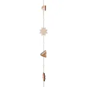 CORDÃO DECORATIVO 1,18 M VILAREJO NOEL - CASCA DE URUCUM/CIPESTRE - Foto 2