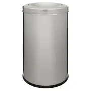 LIXEIRA 21 L BANDON - INOX/PRETO - Foto 1