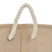 CESTO PARA ROUPAS TRAIRI - NATURAL/OFF WHITE - Foto 5