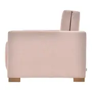 SOFÁ-CAMA 2 LUGARES ORIGAMI - QUARTZO ROSA/TAUARI - Foto 4