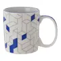 CANECA 300 ML MAZE - BRANCO/AZUL COBALTO - Foto 1