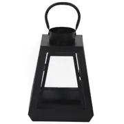 LANTERNA 29 CM TRAPEZE - PRETO/INCOLOR - Foto 1
