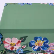 TOALHA DE MESA 1,36 M X 2,20 M ONÍRICA - VERDE/MULTICOR - Foto 8