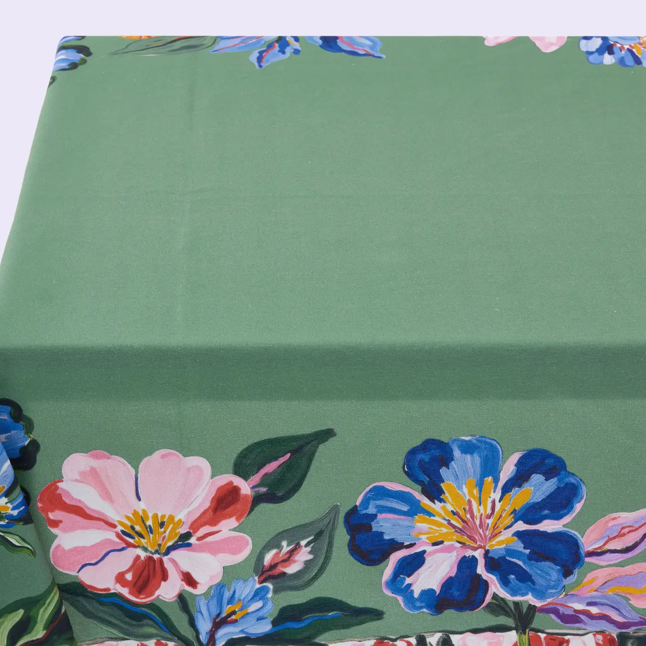 TOALHA DE MESA 1,36 M X 2,20 M ONÍRICA - VERDE/MULTICOR - Foto 8