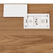 MESA COM BALCÃO 1 PORTA DE CORRER 1,80 M X 1,87 M BOSS - OAK TAMMI/BRANCO - Foto 12