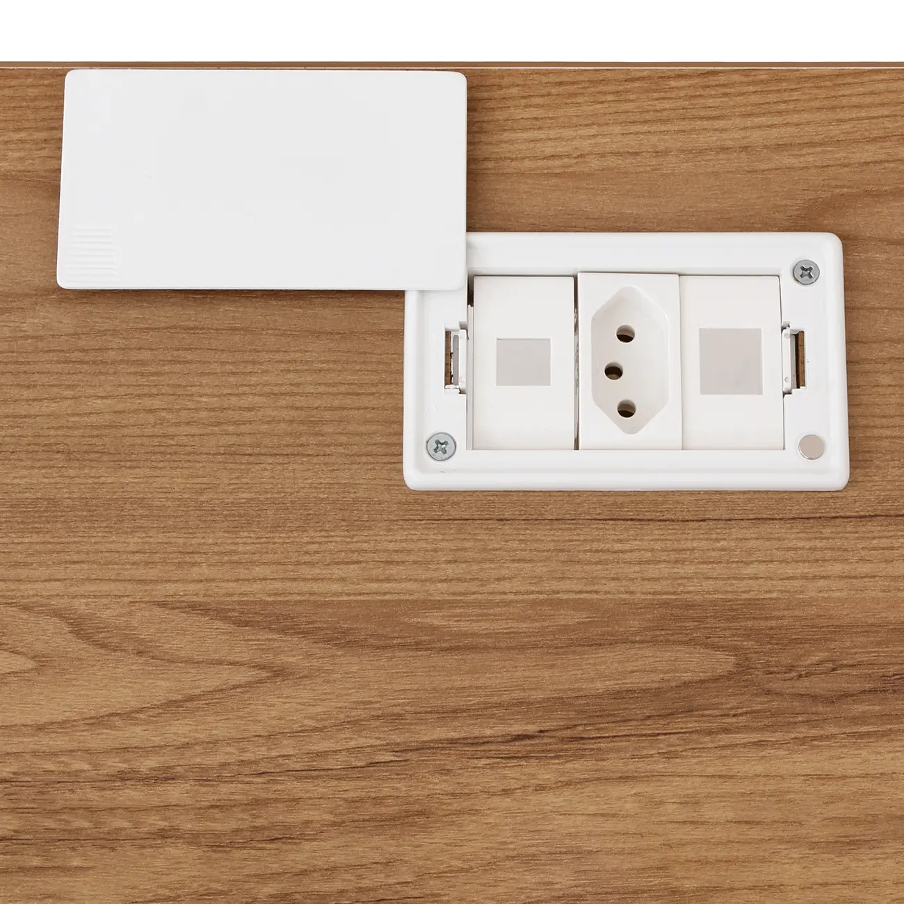 MESA COM BALCÃO 1 PORTA DE CORRER 1,80 M X 1,87 M BOSS - OAK TAMMI/BRANCO - Foto 12