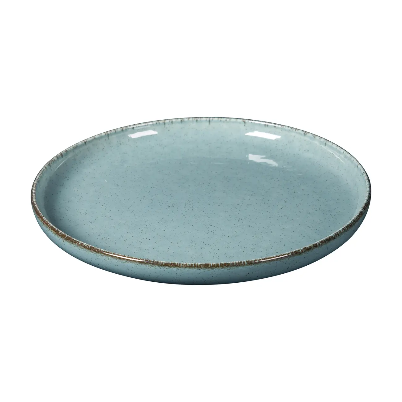 JOGO DE PRATO SOBREMESA C/6 PEÇAS FINEST - BLEU CENDRÉ - Foto 2