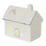 ADORNO CASA DOURADA 8 CM CELEBRATION - OFF WHITE/OURO - Foto 4
