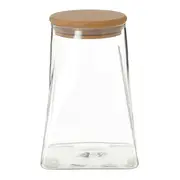 POTE HERMÉTICO 880 ML SINGULAR - BAMBU/INCOLOR - Foto 2