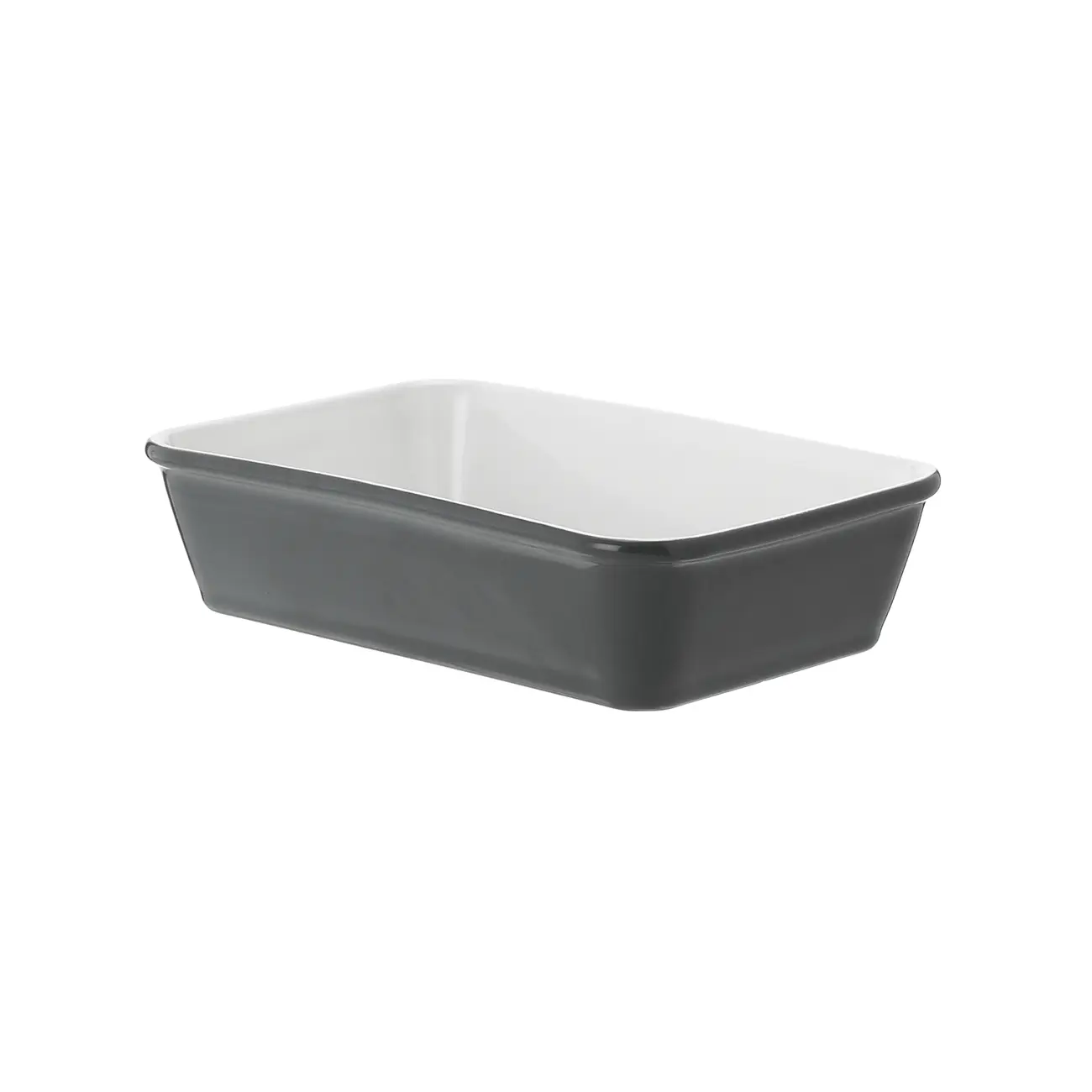TRAVESSA REFRATÁRIA 21 CM X 14 CM THEVY - KONKRET/BRANCO - Foto 3