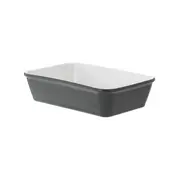 TRAVESSA REFRATÁRIA 21 CM X 14 CM THEVY - KONKRET/BRANCO - Foto 3