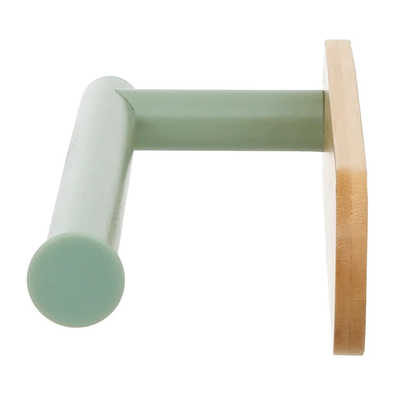 PORTA-TOALHA 23 CM BAMBUMIX - SÁLVIA/BAMBU - Foto 7