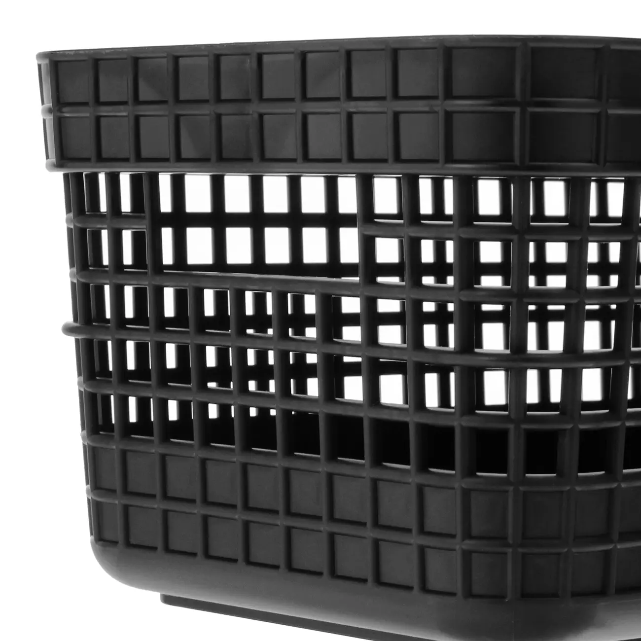 CESTO 10 CM X 20 CM X 14 CM GRID - PRETO - Foto 4