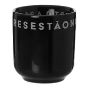 CANECA 300 ML TUDO OU TUDO - PRETO/BRANCO - Foto 2
