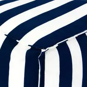 PUFF 45 CM X 45 CM BLUESTRIPE - AZUL ESCURO/BRANCO - Foto 3